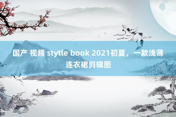 国产 视频 stytle book 2021初夏，一款浅薄连衣裙剪辑图