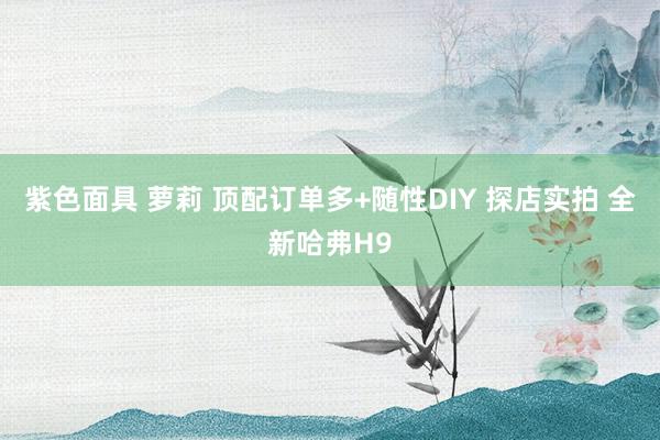 紫色面具 萝莉 顶配订单多+随性DIY 探店实拍 全新哈弗H9